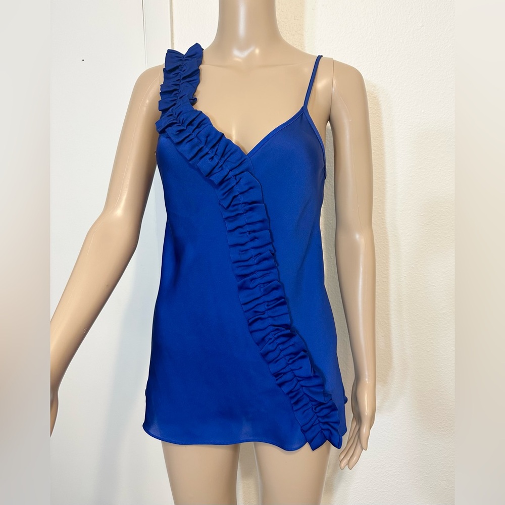 Express Design Studio Royal Blue Tank Top Size Small